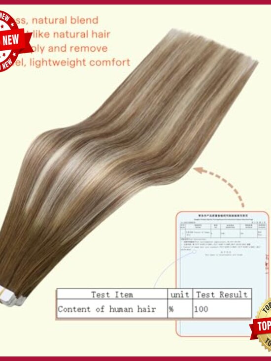 20 Inch Human Hair Tape Extensions 50g Straight Remy Hair Add Length main image 6